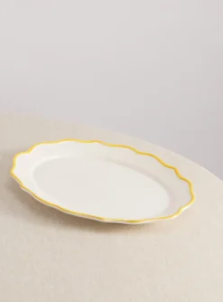 Maison Madison Dinnerware|Giovanna Oval Platter