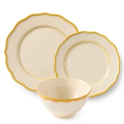 Maison Madison Dinnerware|Giovanna Set with Cereal Bowl, Set of 12
