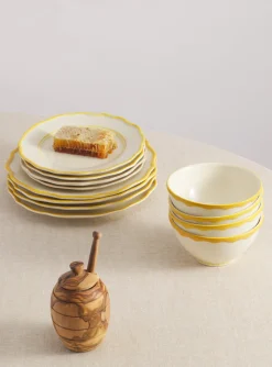 Maison Madison Dinnerware|Giovanna Set with Cereal Bowl, Set of 12