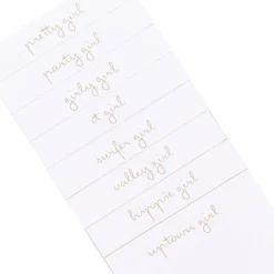 Dear Annabelle Décor|Place Settings & Linens|Girls Night Place Cards, Set of 24