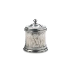 Match Bath|Silver|Glass Canister