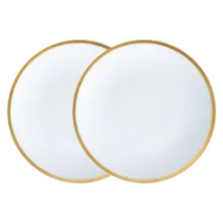 Twig NY Dinnerware|Golden Edge Plate, Set of 2