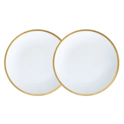 Twig NY Dinnerware|Golden Edge Plate, Set of 2