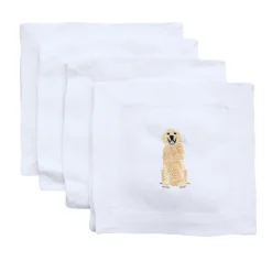 Lettermade Place Settings & Linens|Golden Retriever Cocktail Napkins