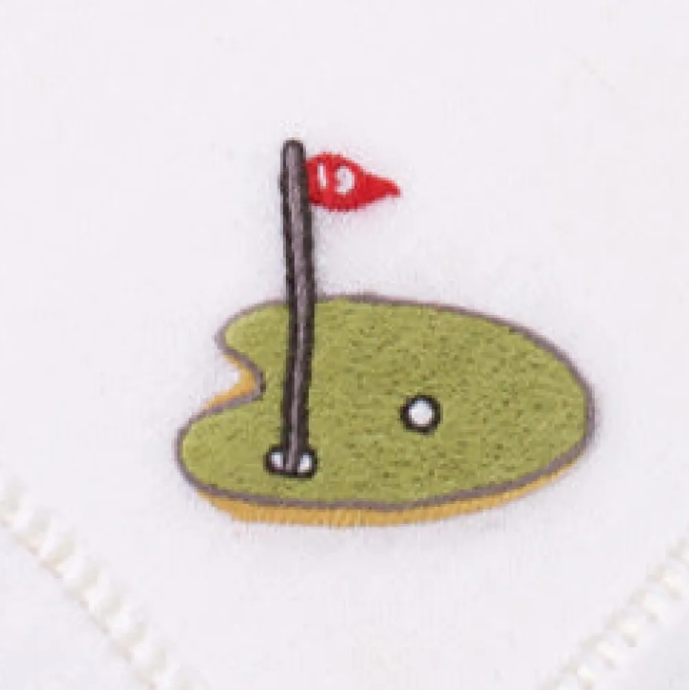 Henry Handwork Place Settings & Linens|Golfing Mixed Cocktail Napkin Set