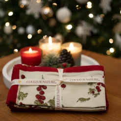 Couleur Nature Place Settings & Linens|Gooseberry Napkins, Set of 6