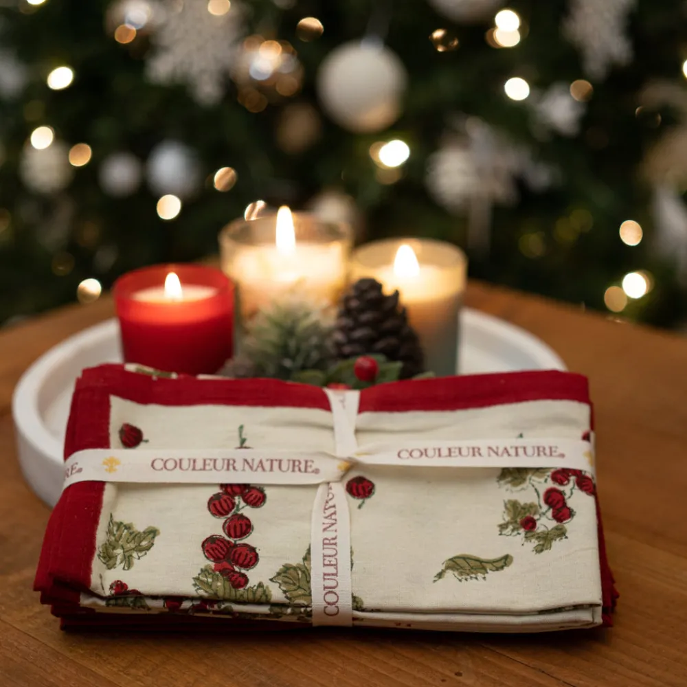 Couleur Nature Place Settings & Linens|Gooseberry Napkins, Set of 6