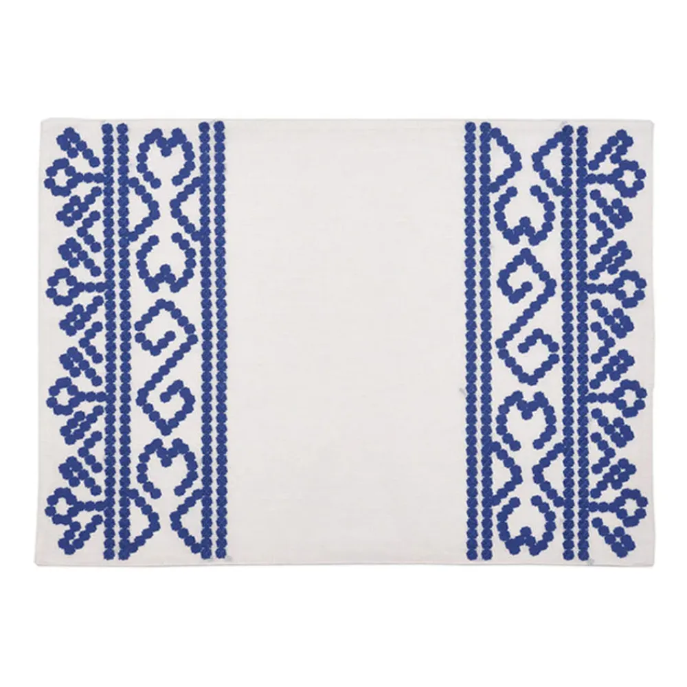 Cabana Place Settings & Linens|Goya Placemat Blue