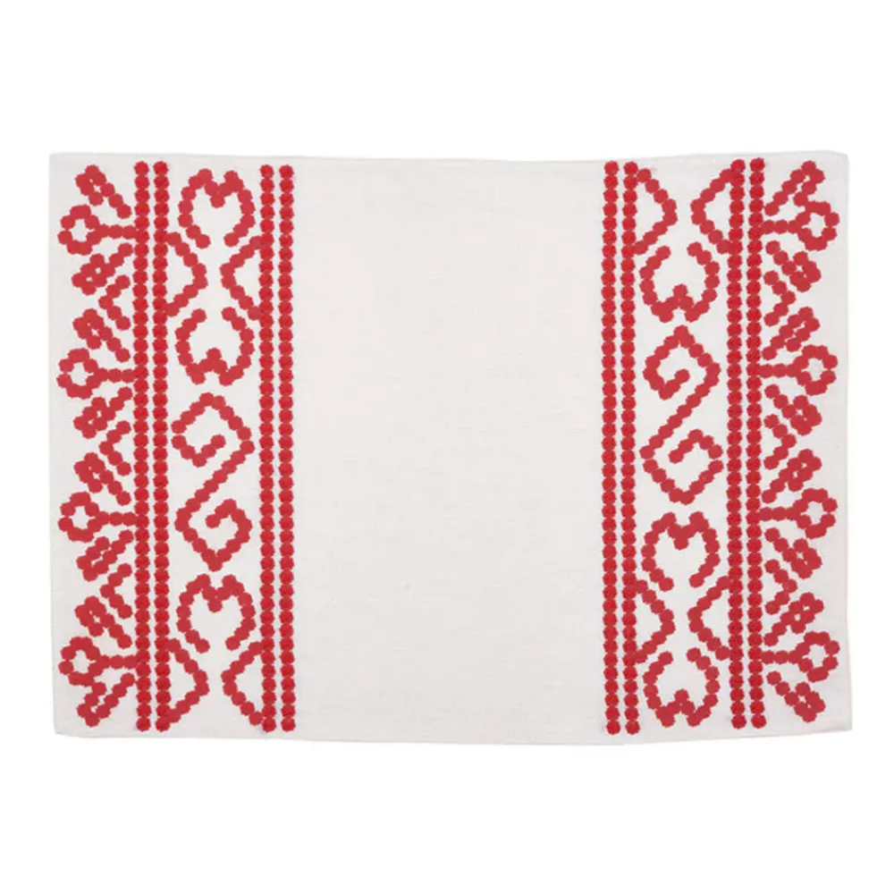Cabana Place Settings & Linens|Goya Placemat Red