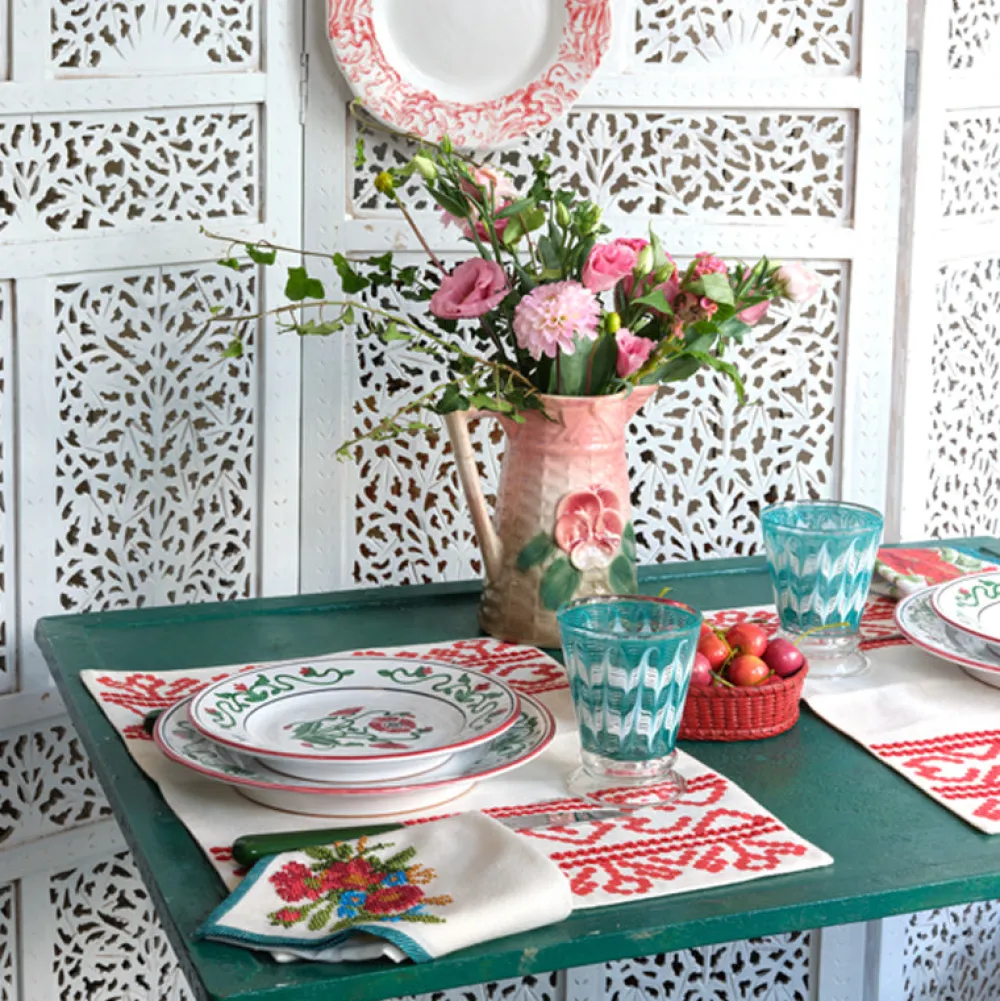 Cabana Place Settings & Linens|Goya Placemat Red