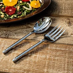 Juliska Dinnerware|Graham Hostess in Polished, 2 Piece Set