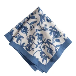 Couleur Nature Place Settings & Linens|Granada Napkins Cornflower Blue, Set of 6