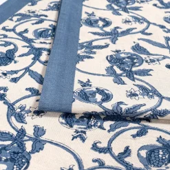 Couleur Nature Place Settings & Linens|Granada Runner Cornflower Blue