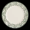 Late Afternoon Dinnerware|Green Tabla Dinner Plate
