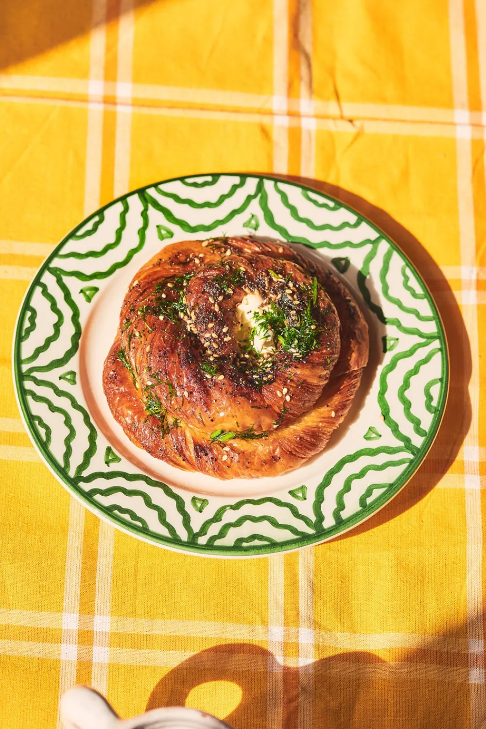 Late Afternoon Dinnerware|Green Tabla Side Plate