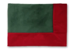 TriChi Design Place Settings & Linens|Green Velvet Tablecloth