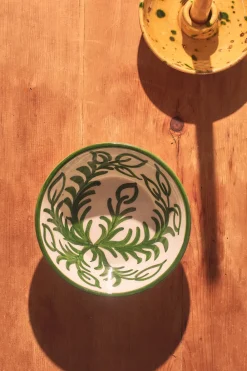 Late Afternoon Dinnerware|Green Vina Bowl