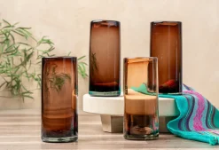 Verve Culture Glassware|Handblown Glasses in Set of 4 in Tamarind