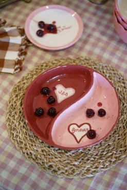 Caitlin Rounds Antiques Dinnerware|Hand-painted Custom Yin-Yang Aperitivo Bowl