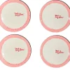 Caitlin Rounds Antiques Dinnerware|Hand-painted “Just a Tiny Piece” Tiny Plates, Set of 4