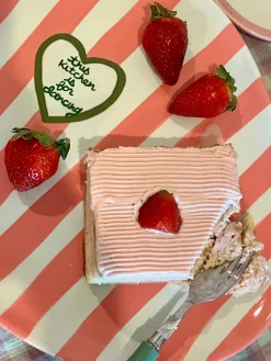 Caitlin Rounds Antiques Dinnerware|Hand-painted “This Kitchen is for Dancing” Platter