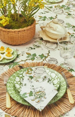 Tory Burch Place Settings & Linens|Happy Times Bouquet Tablecloth 70x126