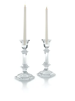 Baccarat Candles|Harcourt Candlestick, Set of 2