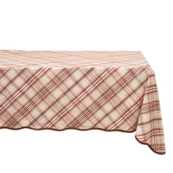 Juliska Place Settings & Linens|Harvest Tartan 60" x 120" Tablecloth