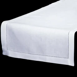 Henry Handwork Place Settings & Linens|Heirloom Estate Runner in Italian Linen 7 Colors