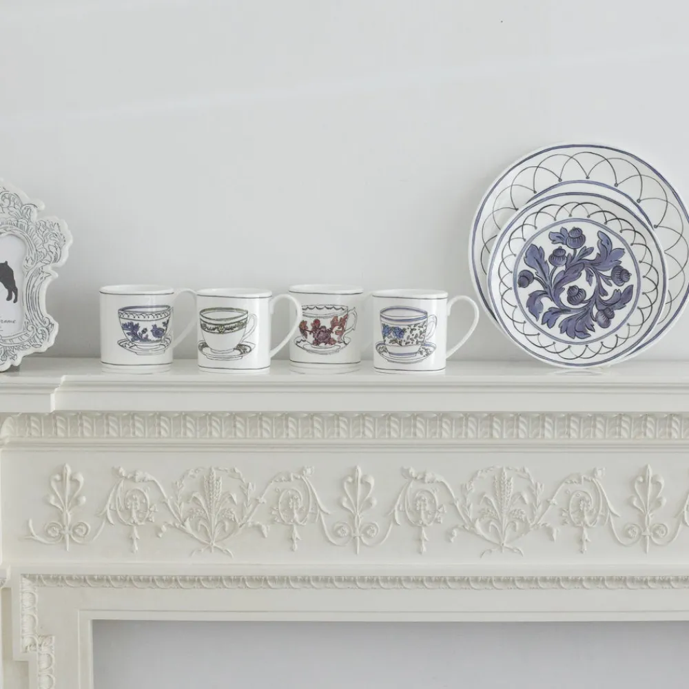 Twig NY Dinnerware|Heritage Blue Bird 8" Plate