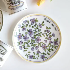 Twig NY Dinnerware|Heritage Forget Me Not 8" Plate