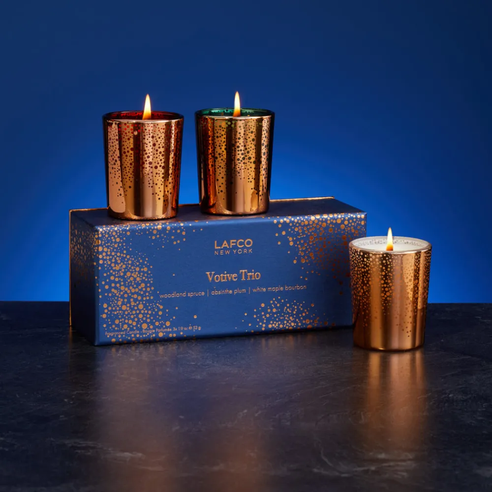 LAFCO New York Candles|Holiday Votive Trio Gift Set