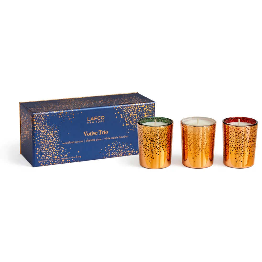 LAFCO New York Candles|Holiday Votive Trio Gift Set