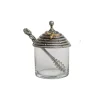 Salisbury Kitchen|Silver|Honey Pot with Stirrer