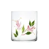 Petra Palumbo Glassware|Honeysuckle Crystal Tumbler