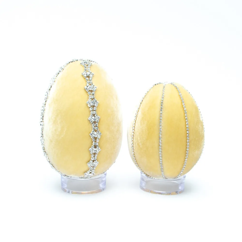 Hot Skwash Living|Décor|Husk Crystal Trimmed Egg