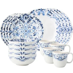 Juliska Dinnerware|Iberian Indigo 16 pc Set