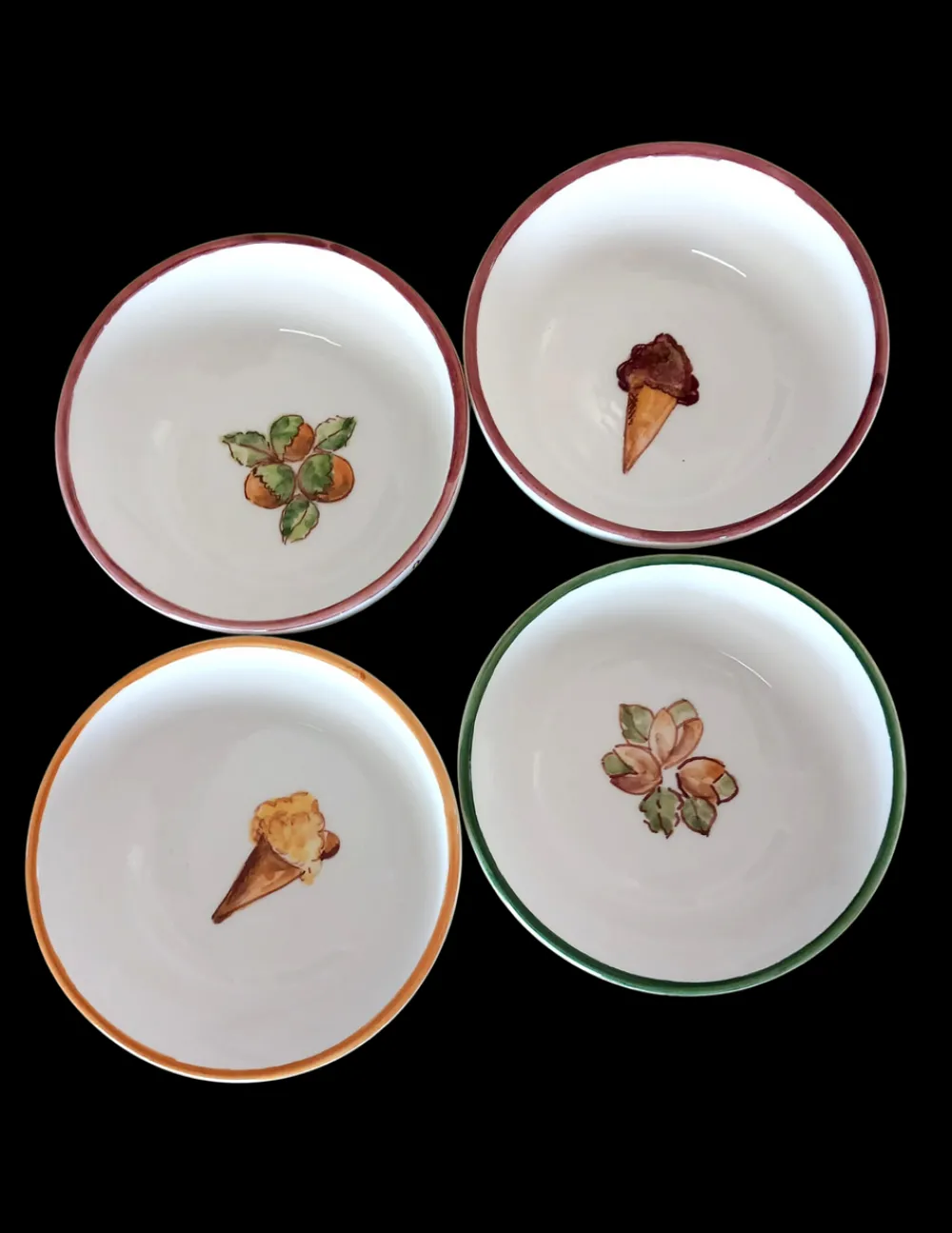 Sveva's Home Dinnerware|Ice Cream Bowls, Set of 6