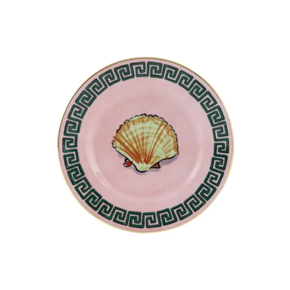 Ginori 1735 Dinnerware|Il Viaggio Di Nettuno Bread Plate in Pink