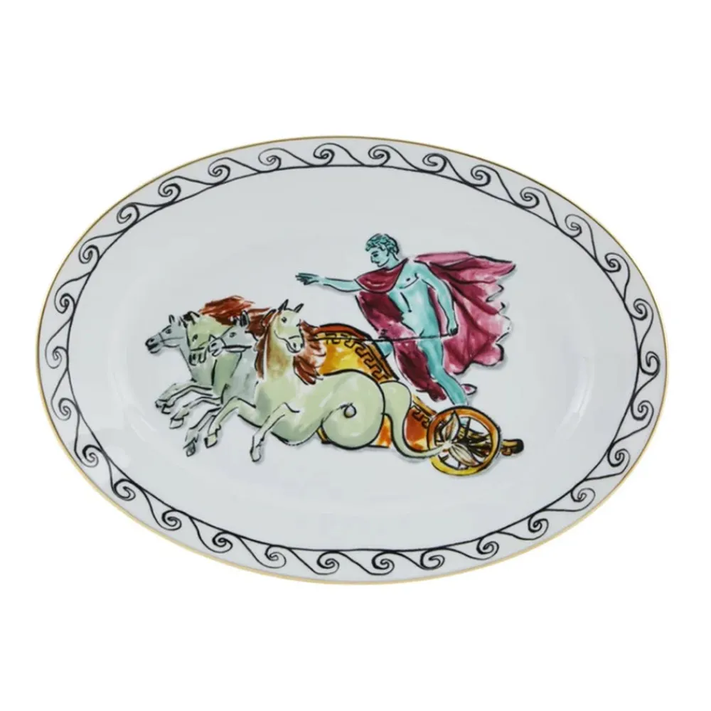 Ginori 1735 Dinnerware|Il Viaggio Di Nettuno Chariot Oval Platter