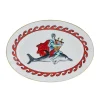 Ginori 1735 Dinnerware|Il Viaggio Di Nettuno Dolphin Oval Platter
