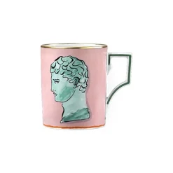 Ginori 1735 Dinnerware|Il Viaggio Di Nettuno Pink Mug