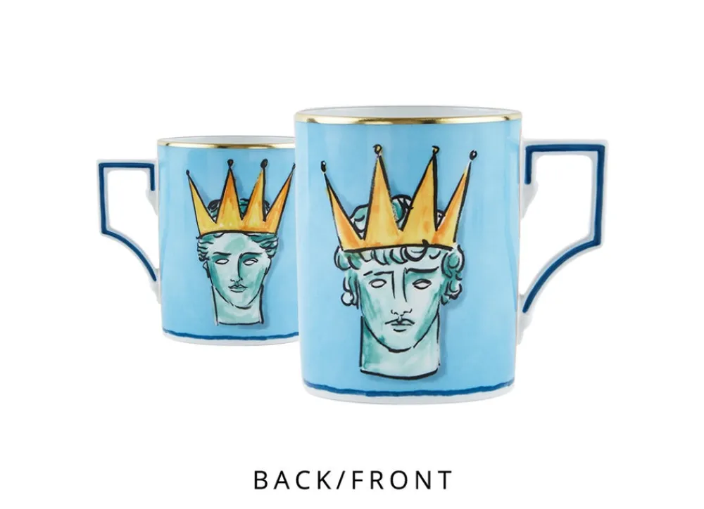 Ginori 1735 Dinnerware|Il Viaggio Di Nettuno Sea Blue Mug