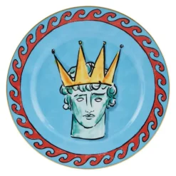 Ginori 1735 Dinnerware|Il Viaggio Di Nettuno Sea Blue Dinner Plate