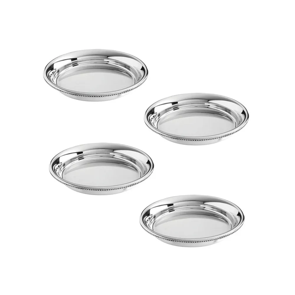 Salisbury Bar|Silver|Images Drink Coaster Set