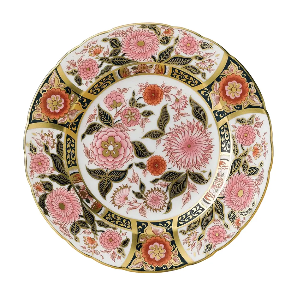 Royal Crown Derby Dinnerware|Imari Accent Collection in Pink Bouquet