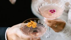 Waterford Glassware|Irish Lace Martini 10 oz, Set of 2