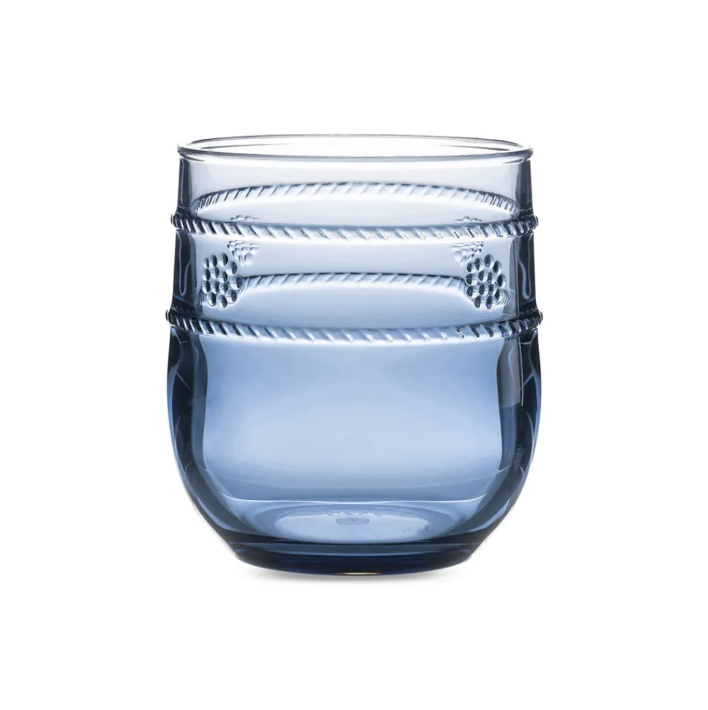 Juliska Glassware|Isabella Acrylic Blue Tumbler