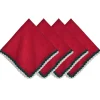 Juliska Place Settings & Linens|Isadora Napkin in Red, Set of 4