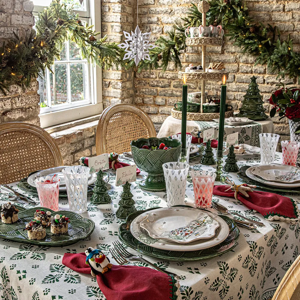 Juliska Place Settings & Linens|Isadora Napkin in Red, Set of 4